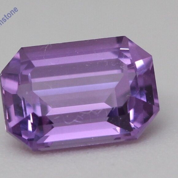 Emerald Loose Sapphire (1.72 Ct Pinkish Purple Vs2) Gia C53000121 - Picture 1 of 6